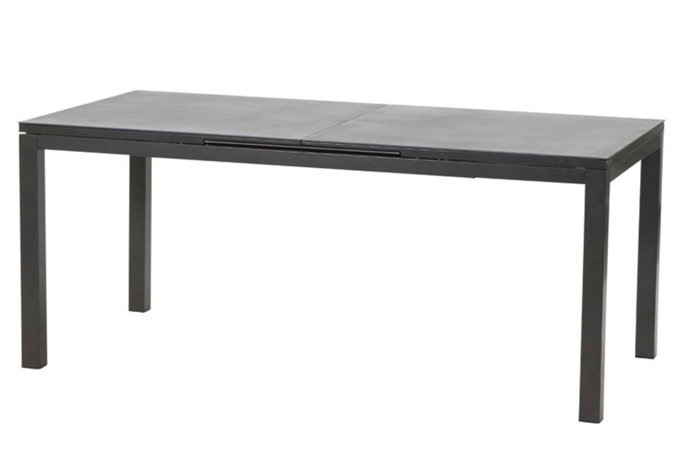 SIENA GARDEN Miros Esstisch, anthrazit, Alu/Spraystone, 180/240x90 cm 14277_1__1