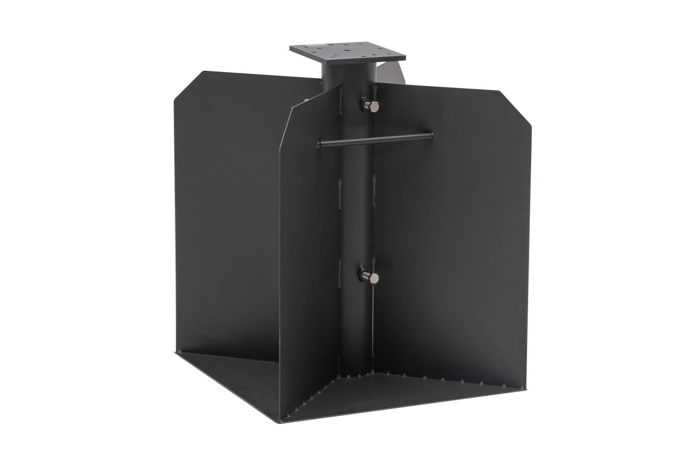 OUTFLEXX Bodenanker XXL für Ampelschirme, anthrazit, pulverbesch. Stahl, 50x50x63 cm, zum Einbetonieren 21594__1
