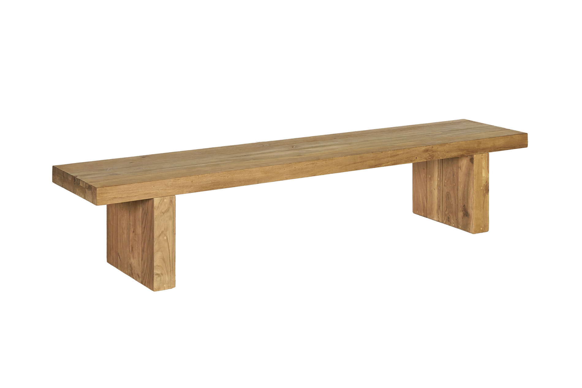 OUTFLEXX Encino Bank, natur, recycled FSC-Teak, 220 x 40 x 46 cm 30861__1