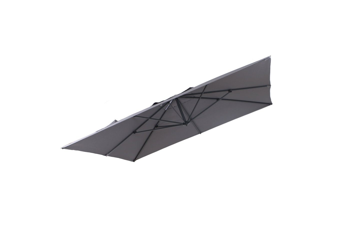 OUTFLEXX Ersatzdach für Ampelschirme, Polyester, anthrazit, 350x350cm 21764__1