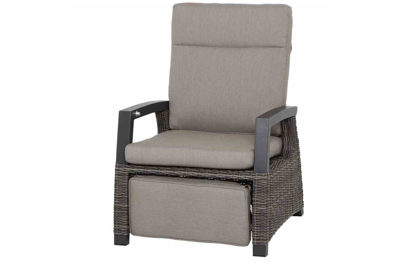 SIENA GARDEN Corido Relaxsessel, charcoal, Alu / Gardino®-Geflecht, 73x87x103 cm, verstellbar 20206__1