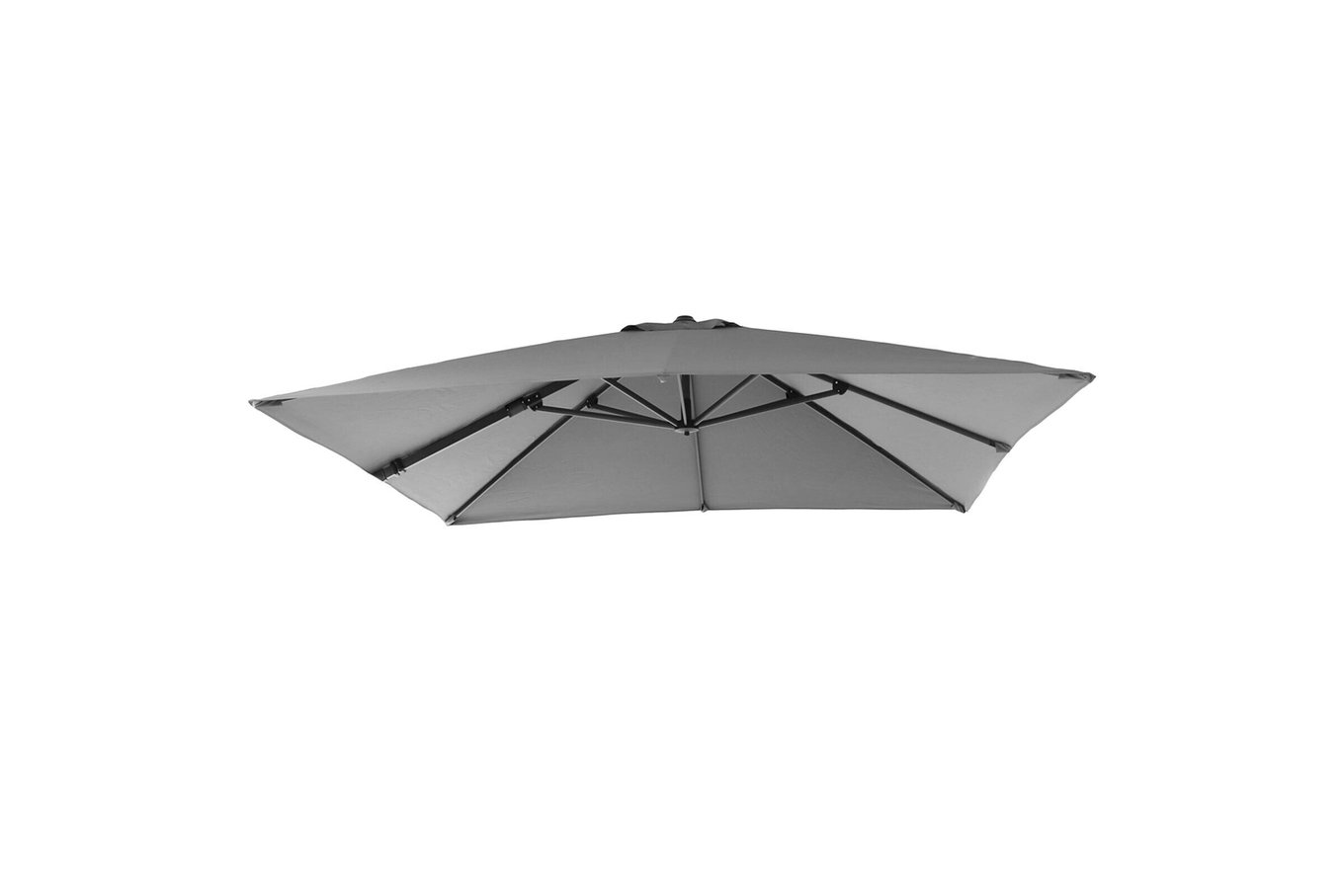 OUTFLEXX Ersatzdach für Ampelschirme, anthrazit, Polyester, 300x300cm 21756__1