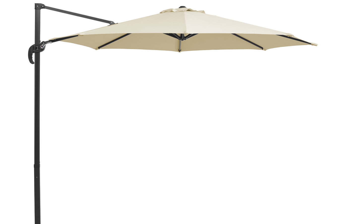 SCHNEIDER Rhodos Junior Ampelschirm, natur, rund, Ø 300 cm 20855__1