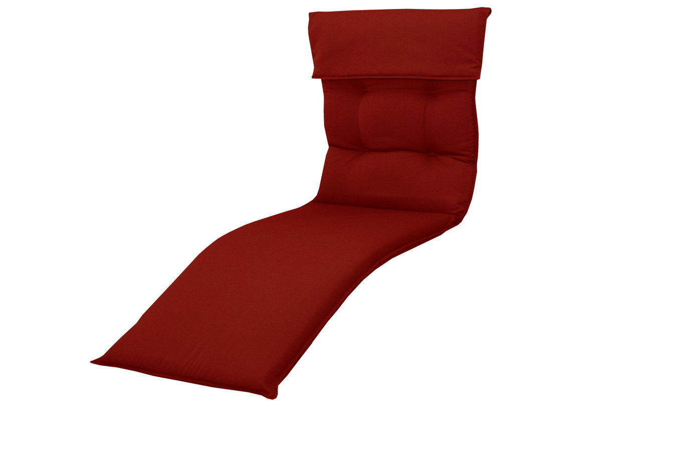 DOPPLER Relax Style Relaxsesselauflage, bordeaux, Dralon, 175 x 50 x 7 cm, inklusive Befestigungsbänder 20925__1