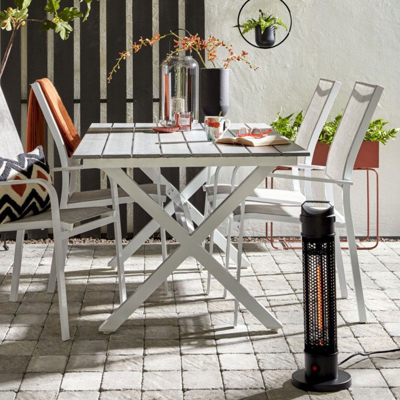 22857  OUTTECH-Heizstrahler-schwarz-Aluminium-mit-Carbonlampe