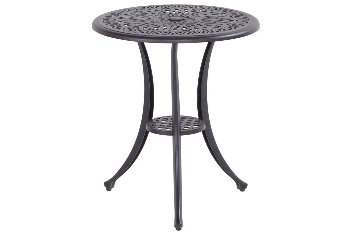 HARTMAN Amalfi Bistrotisch, bronze, Alu-Guss, Ø62cm 18954__1