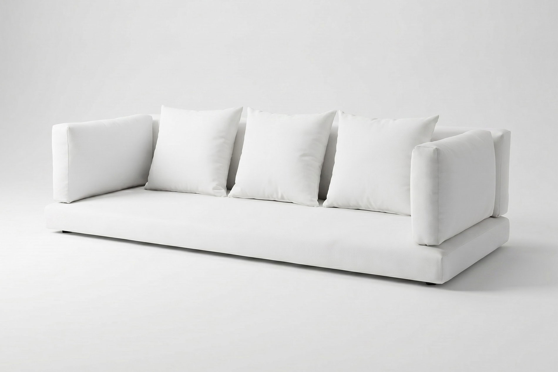 OUTFLEXX Auflagenset, 7-teilig, weiß, für Dreisitzer-Sofa 2392-1 / 15734-1 OUTFLEXX Auflagenset, 7-teilig, weiß, für Dreisitzer-Sofa 2392-1 / 15734-1