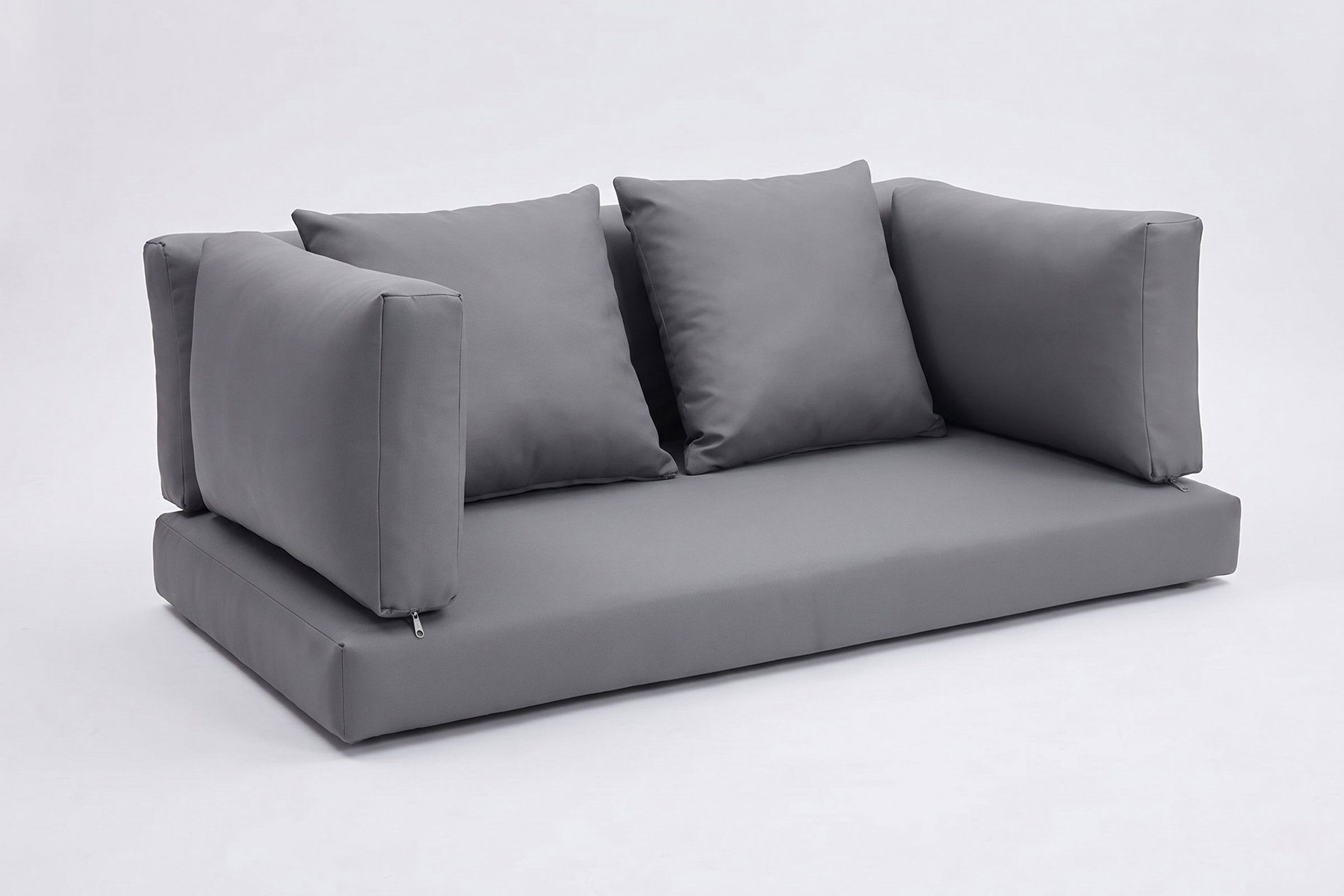 OUTFLEXX Auflagenset, 6-teilig, grau, für Zweisitzer-Sofa 2392-2 / 15734-2 OUTFLEXX Auflagenset, 6-teilig, grau, für Zweisitzer-Sofa 2392-2 / 15734-2