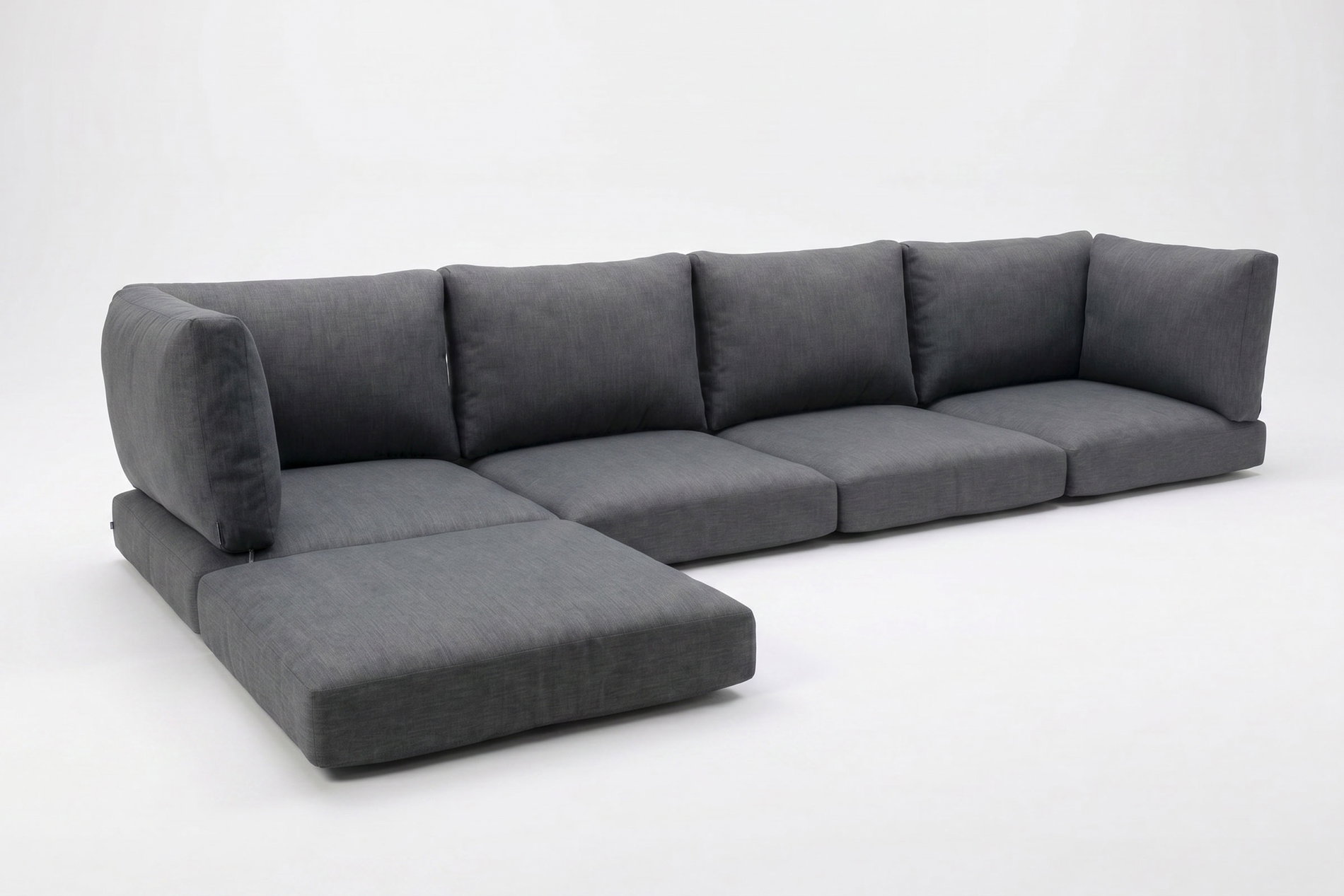 OUTFLEXX Auflagenset, 11-teilig, grau, für Lounge 18363 / 18370 OUTFLEXX Auflagenset, 11-teilig, grau, für Lounge 18363 / 18370