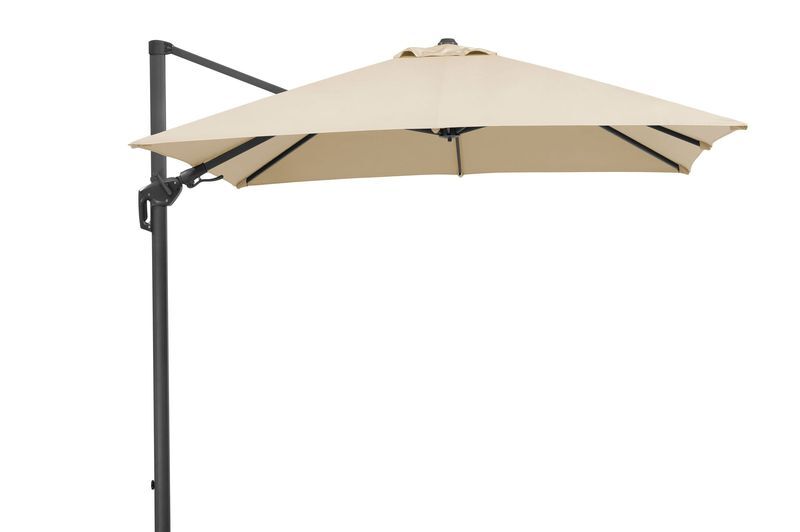 SCHNEIDER Rhodos Twist Ampelschirm, natur, 300 x 300 cm, quadratisch 22315__1