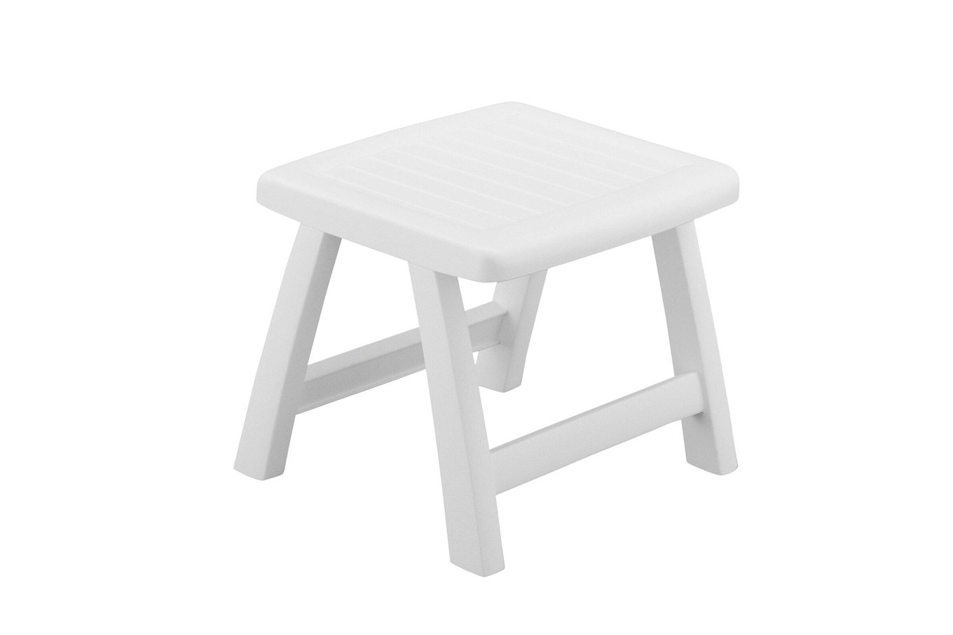KETTLER Roma Hocker, weiß, Kunststoff, 48 x 46 x 38 cm, 01038-000 10993__1