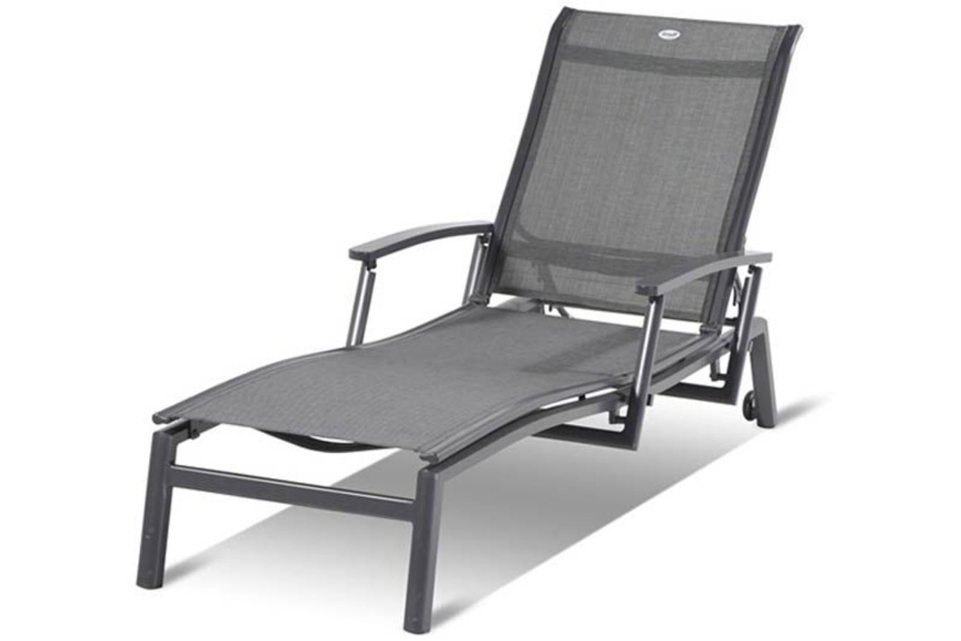 HARTMAN Alice Comfort Rollliege, xerix/anthrazit, Alu/Textilene, 170x75x35cm 18663__1