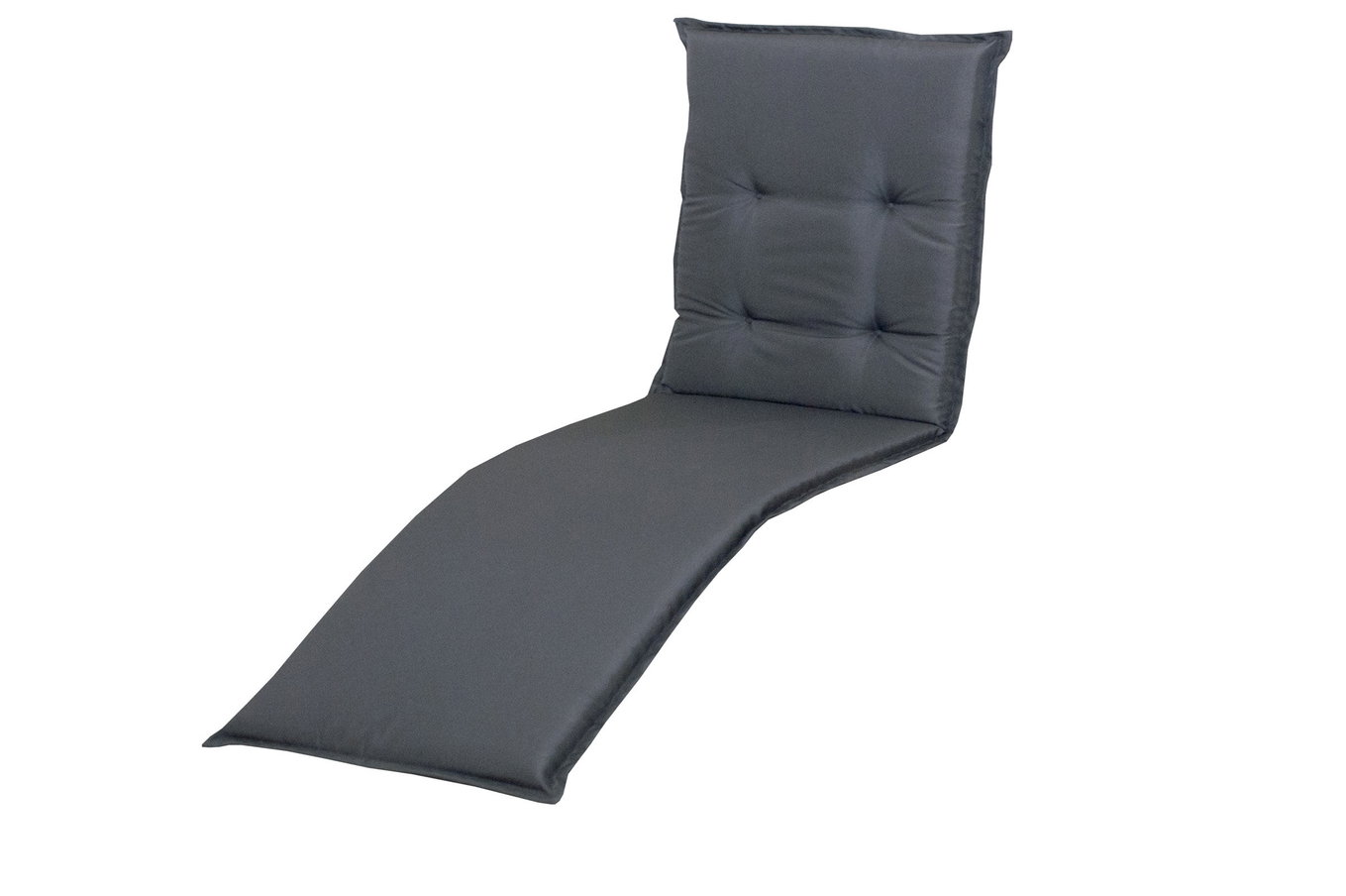 DOPPLER Relax Comfort Relaxsesselauflage, anthrazit, Polyester, 175 x 50 x 7 cm, inklusive Befestigungsbänder 20920__1